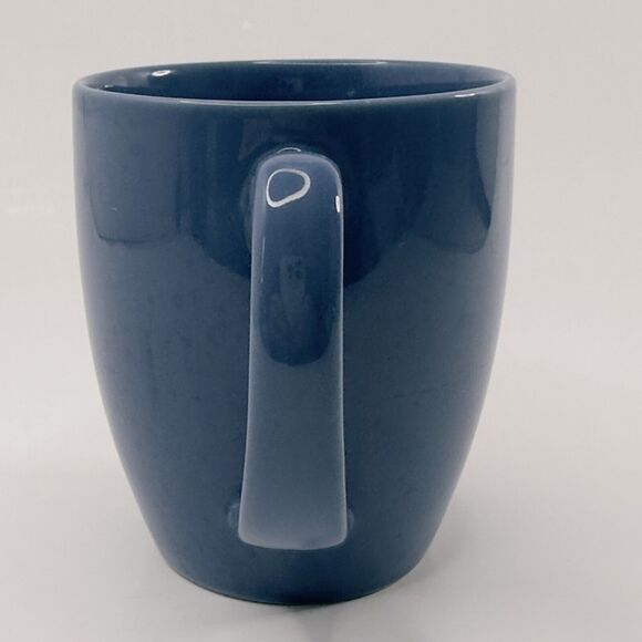 CORELLE Coordinates Stoneware Cup/Mug Ocean Blue 1 Cup VINTAGE - Picture 5 of 10